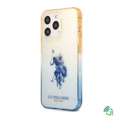 U.S. Polo Double Horse iPhone 14 Pro Hybrid Case AllCell.am