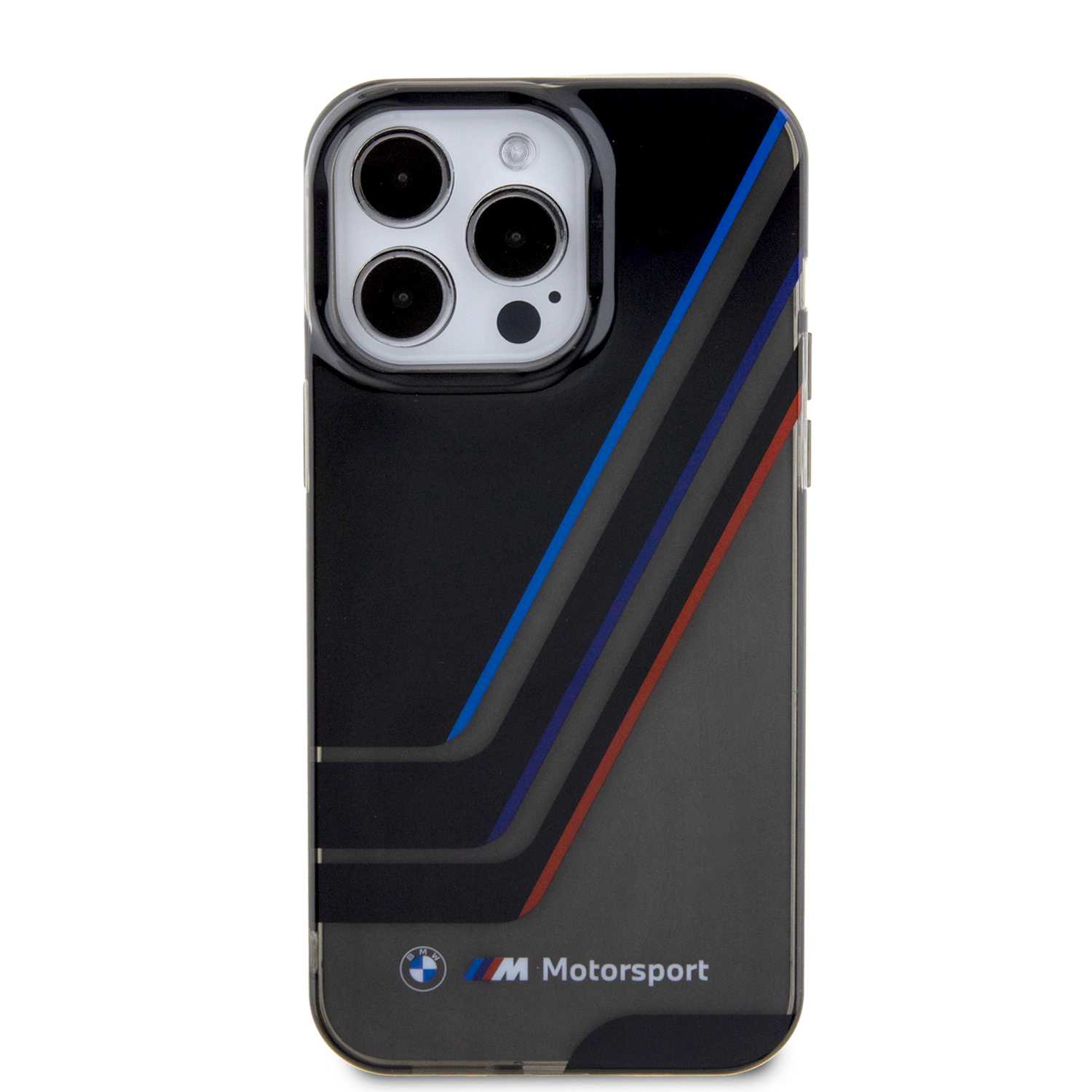 BMW Motorsport IML Case with Translucent Stripe for iPhone 15 Pro and 15  Pro max - AllCell.am